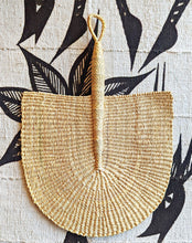 Natural Woven Wall Fan