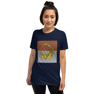 Fulani Earring Navy Blue Unisex T-Shirt