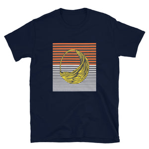 Fulani Earring Navy Blue Unisex T-Shirt