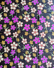 Tissu Ankara jaune pêche 1,75 yards