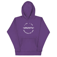 purple afrocentric hoodie ubuntu