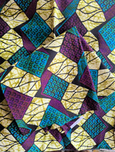 Housses d'oreiller en tissu Ankara vert