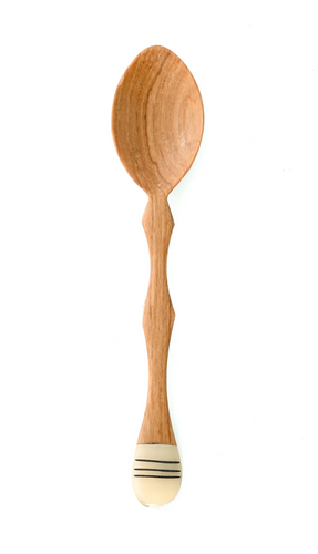 {Imperfections} Mini incrustation d'os de cuillère en bois d'olivier