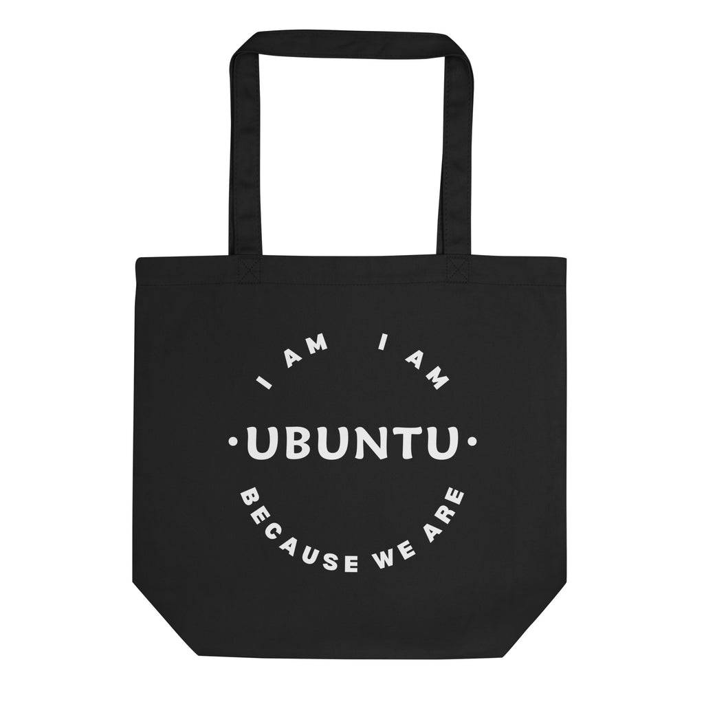 Ubuntu Proverb Cotton Tote Bag | Eco-Friendly African Inspired Tote ...