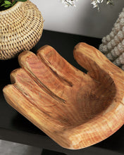 Cupped Hand Wood Bowl Sculpture