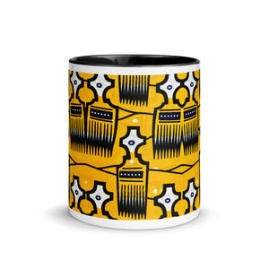 Grande tasse à café à motif africain Tribal Combs