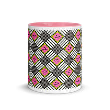 Pink Green African Pattern Coffee Mug