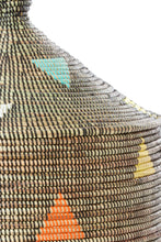 Triangles Pattern Hamper Basket from Senegal 
