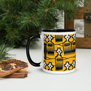 Tribal Combs African Pattern Coffee Mug