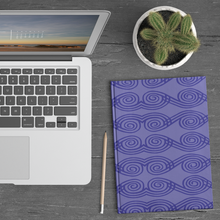 mockup purple african pattern hardcover