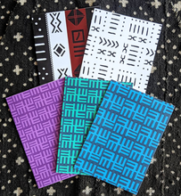 African pattern Greeting Card Set