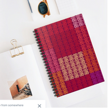 red-purple-african-pattern-notebook