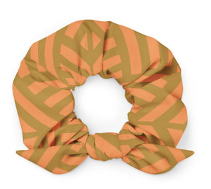 African pattern chair scrunchie