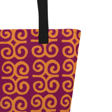 afrocentric beach bag