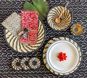 holiday african decor tableware