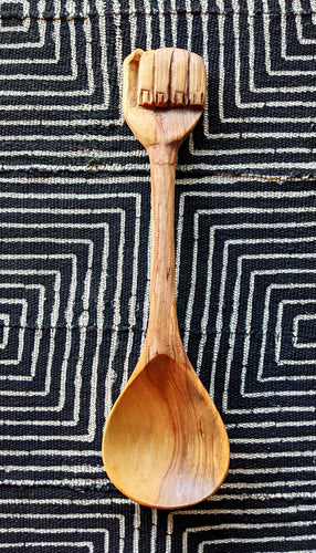 Black Power Fist Large Wood Spoon