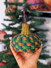 large decorative tree ornament woven in Ghana