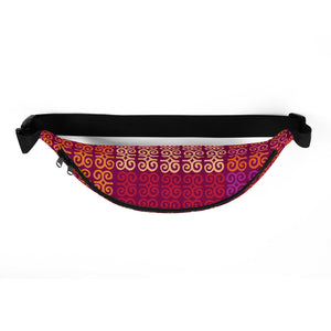 colorful large fanny pack