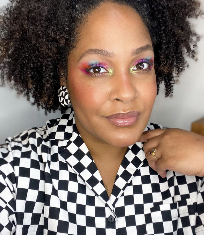 White discount button earrings