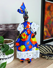 Ankara Fabric Cloth African Mama Doll #6