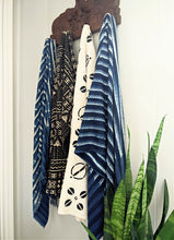 {Imperfections} Indigo Blue African Throw Shawl