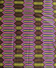 Peachy Yellow Ankara Fabric 1.75 Yards