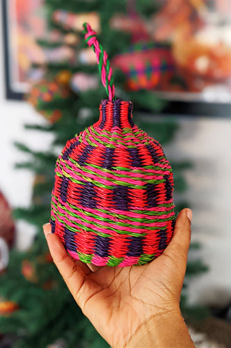 Large Fuchsia Decorative Ornament