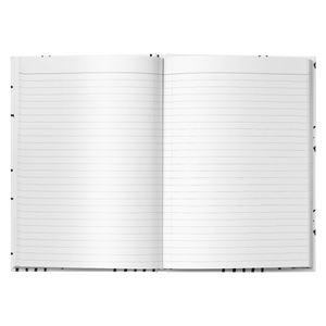 hard cover journal lined