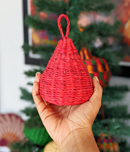 Red Woven Tree Ornament