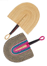 African Woven wall hand fans