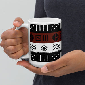 unisex african pattern coffee mug