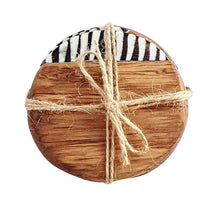 Olive Wood Drink Coasters Set of 4